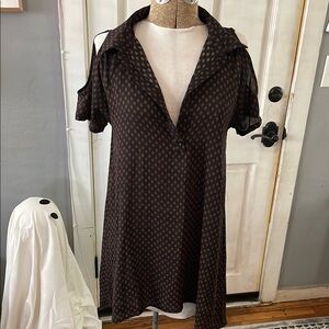 Lily White Cut-Out Shoulder Blouse